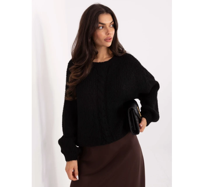 Sweter MI SW model 21749886 czarny - FPrice Sweter MI SW model 21749886 czarny - FPrice