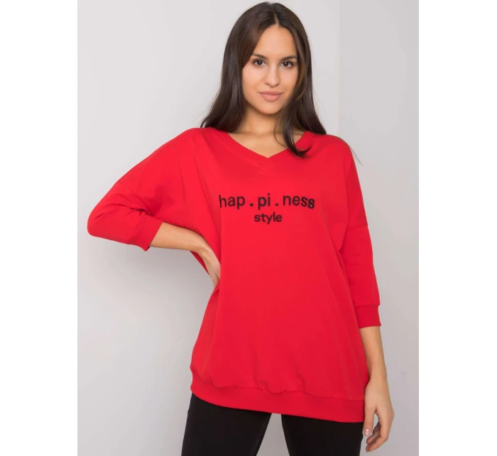 Mikina RV BL 7328.19 červená Mikina RV BL 7328.19 červená