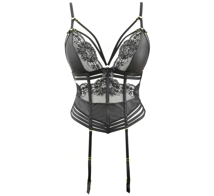 Korzet V-10687 černý - Axami