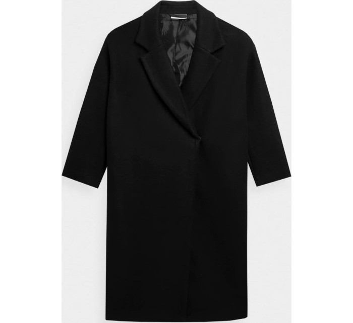Dámský oversize kabát Outhorn OTHAW22TCOUF003 černá