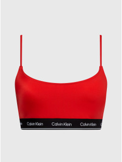 Dámská plavková podprsenka KW0KW02425 XNE červená - Calvin Klein