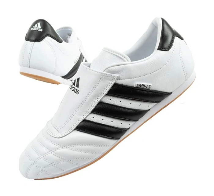 Adidas dámská sportovní obuv Taekwondo white slip-on leather dámské