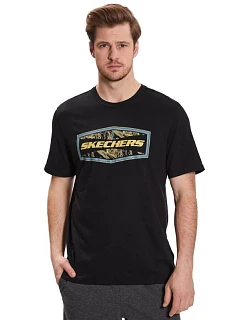 Skechers Tricou Latitude MTS368-017 černé L