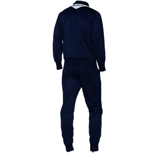 Unisex tepláková souprava Givova Visa v tmavě modré a bílé barvě 0403