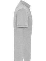 JN Pánské pracovní elastické bio polo Solid 02. grey heather model 22531945 - Daiber JN Pánské pracovní elastické bio polo Solid 02. grey heather model 22531945 - Daiber