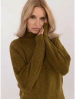 Jumper AT SW model 20503901 olivově zelený - FPrice