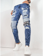 Pánské modré džínové kalhoty Dstreet UX4249
