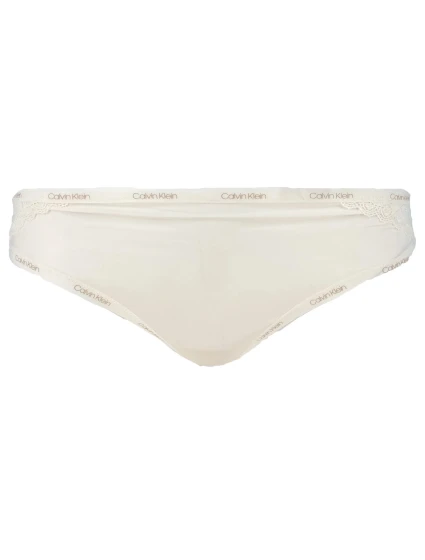 Brazilské kalhotky QF5152E - 101 - krémová - Calvin Klein