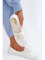 Dámské tenisky LCW-26-02-4043 bílo-zlaté - Lee Cooper