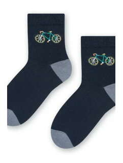 Chlapecké vzorované ponožky 014 GRANATUE 26-28