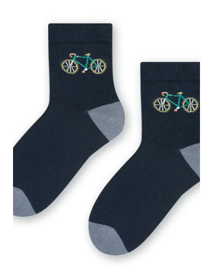 Chlapecké vzorované ponožky 014 GRANATUE 26-28