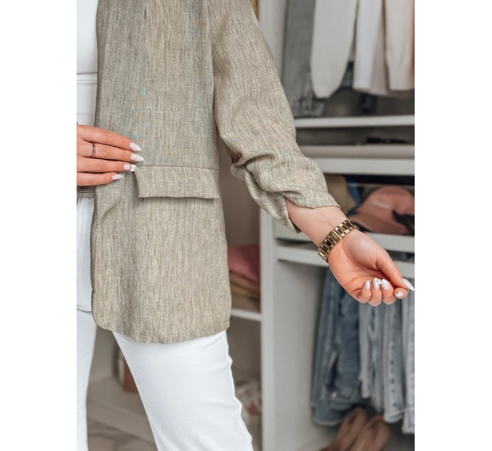 Dámská oversize bunda SOFT LOVE tmavě hnědá Dstreet model 21988960 - FashionStreet