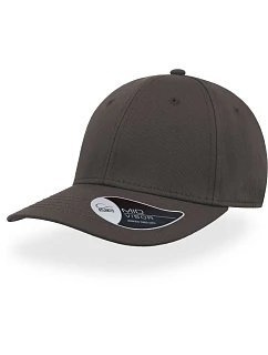 Atlantis Headwear Pitcher 6 panelová baseballová kšiltovka "Pitcher" 33.0189 dark grey