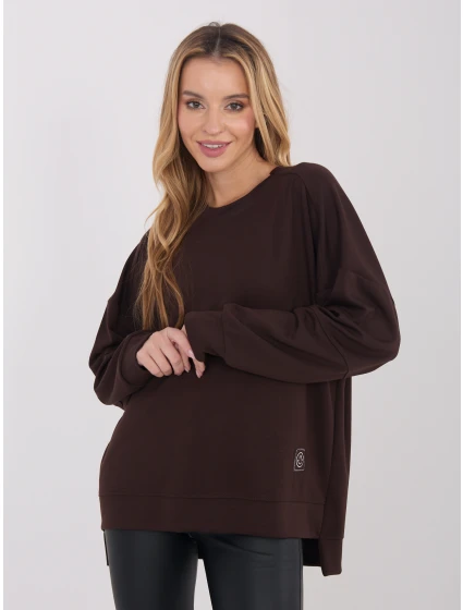 Bluza RV BL model 21834284 ciemny brązowy - FPrice