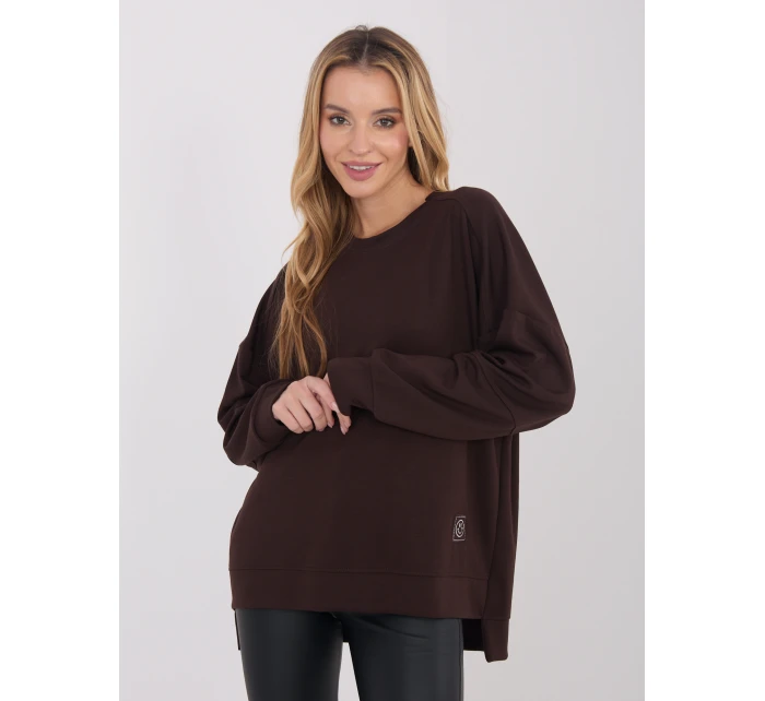 Bluza RV BL model 21834284 ciemny brązowy - FPrice