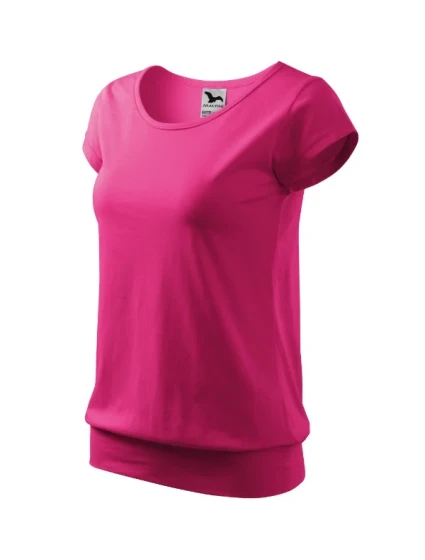 City tričko dámské purpurová City tričko dámské purpurová