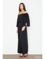 Dámský overal M539 black - FIGL