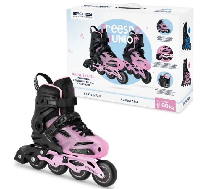 Kolečkové brusle Spokey Freespo Jr SPK-944662 r. 31-34