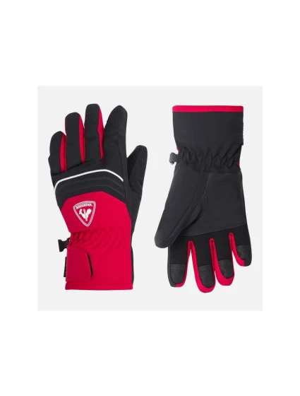 Rękawice Rossignol Jr Tech Impr G czerwony