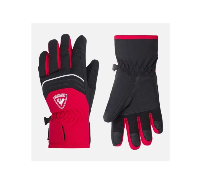 Rękawice Rossignol Jr Tech Impr G czerwony