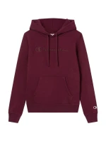 Dámská mikina s kapucí bordó model 21812384 - CHAMPION Dámská mikina s kapucí bordó model 21812384 - CHAMPION