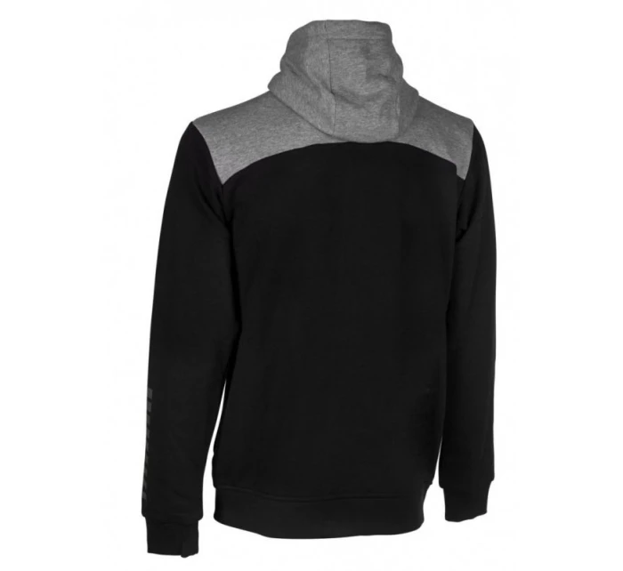 Select Oxford Mikina s kapucí na zip černá/šedá Select Oxford Mikina s kapucí na zip černá/šedá