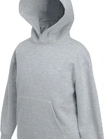 Fruit of the Loom Classic Kids Hooded Sweat Dětská mikina s kapucí 16.2043 heather grey