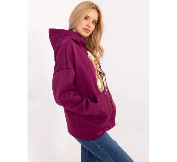 Bluza DHJ BL model 20752364 fioletowy - FPrice