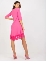 Dámské šaty LK SK model 17772557 růžové - FPrice Dámské šaty LK SK model 17772557 růžové - FPrice