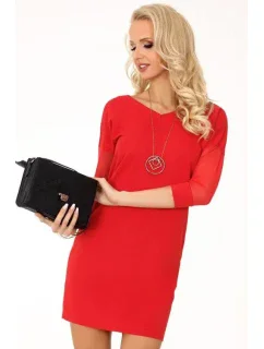 model 17571192 Červené šaty - Merribel