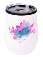 Personalizovaný termohrnek "bowl" - Akvarelový otisk