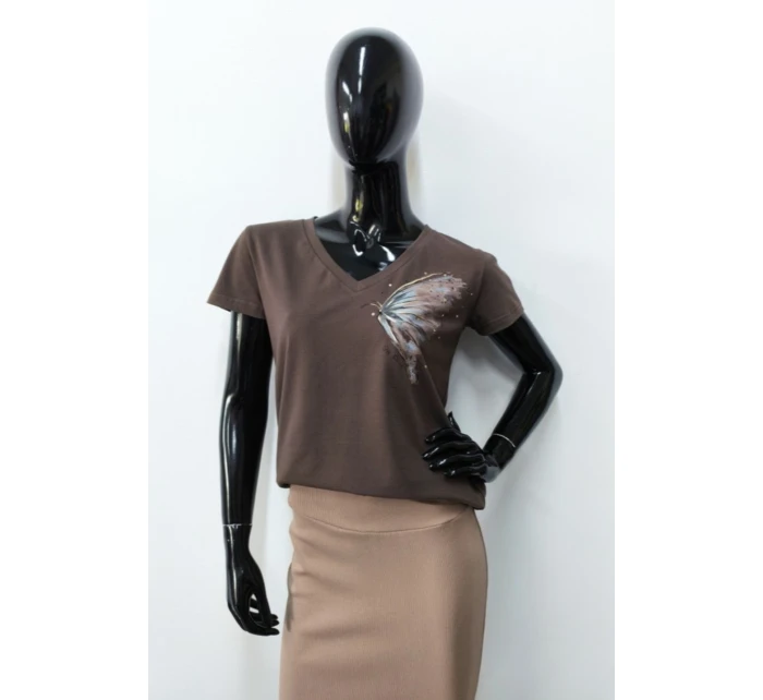 model 21170211 BLOUSE - OFF PINK