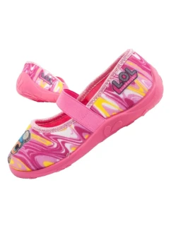 Leomil dětské boty baleríny papuče kapradiny pro dívky LOL