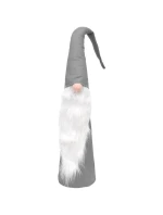 SADA ŠEDÝCH DEKORATIVNÍCH MIKULÁŠŮ 60, 70, 80 CM dětské