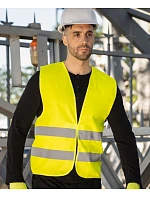 – Jednoduchá bezpečnostní vesta yellow model 22473503 - Korntex