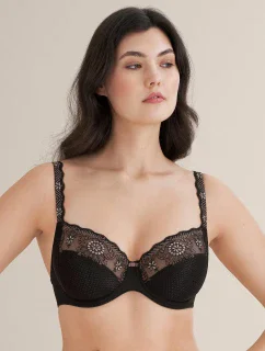 Conturelle 845 Festival 0805845, Bügel-BH 805845 709 cerná