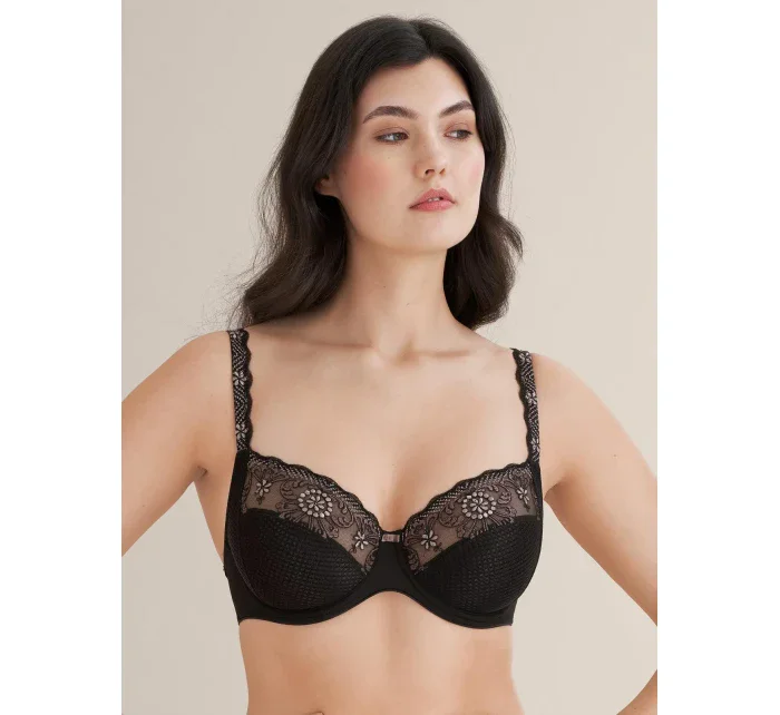Conturelle 845 Festival 0805845, Bügel-BH 805845 709 cerná