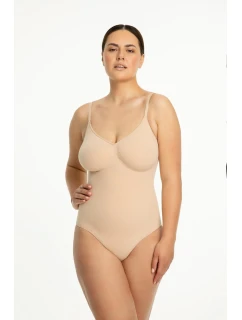 Dámské Slimming body Seamless 421 Béžová - Julimex