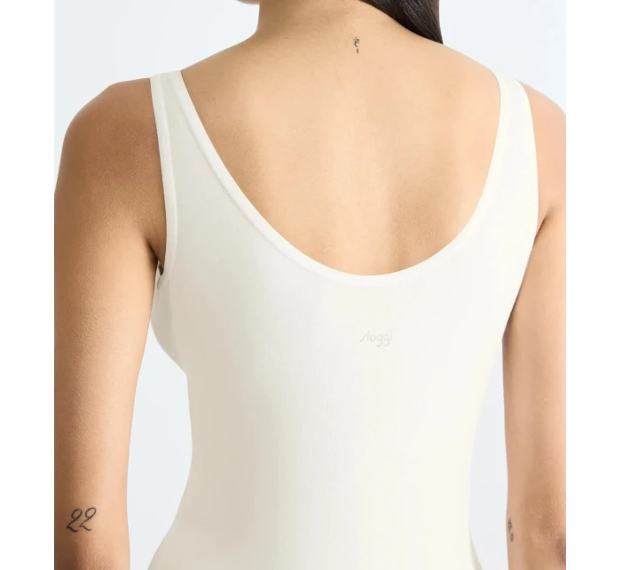 Dámské tílko GO Daily Cotton Tank top - WHITE - bílé 00GZ - SLOGGI