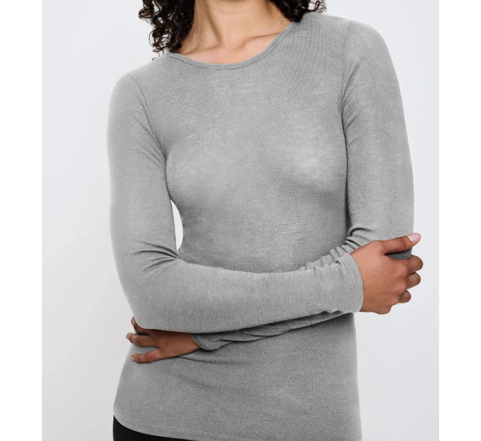 Beauty Layers LSL Top Wool - GRAY - TRIUMPH GRAY - TRIUMPH Beauty Layers LSL Top Wool - GRAY - TRIUMPH GRAY - TRIUMPH