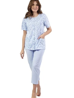 Dámské pyžamo 694 blue plus - REGINA