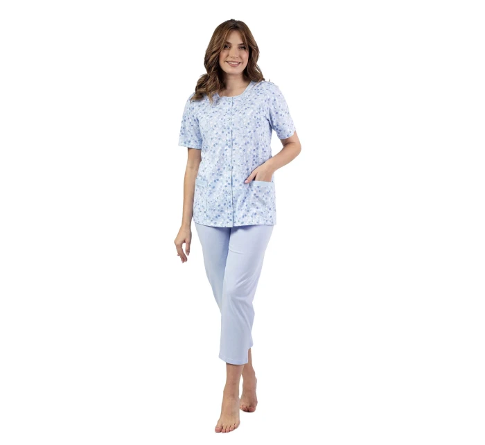 Dámské pyžamo 694 blue plus - REGINA