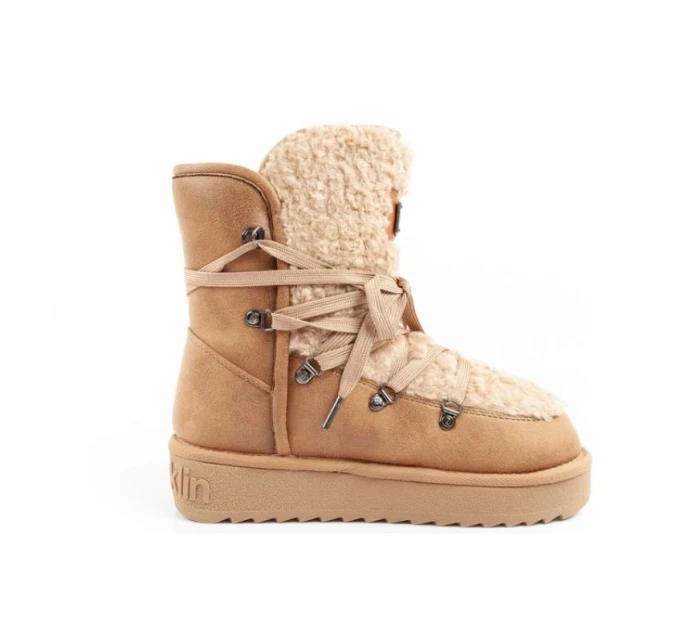 snow boots winter brown beige dámské model 21395269 - D.Franklin snow boots winter brown beige dámské model 21395269 - D.Franklin