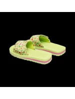 Kubota klopy na suchý zip vícebarevné květinově zelené K25SS-100-001-18-1