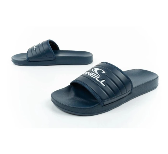 Pánské pohodlné sportovní žabky O'neill Kelso Slider navy blue Pánské pohodlné sportovní žabky O'neill Kelso Slider navy blue