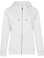 B&C QUEEN Zipped Hood_° Dámská mikina s kapucí 01.W03Q white B&C QUEEN Zipped Hood_° Dámská mikina s kapucí 01.W03Q white