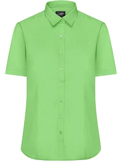 Daiber JN 679 Popelínová halenka s krátkým rukávem 02.0679 lime green