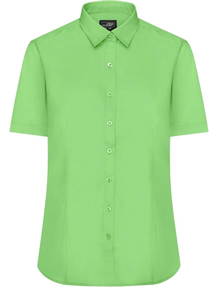 Daiber JN 679 Popelínová halenka s krátkým rukávem 02.0679 lime green Daiber JN 679 Popelínová halenka s krátkým rukávem 02.0679 lime green