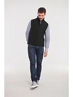 Pánská 3vrstvá softshellová vesta 10. black model 22467254 - Russell Athletic