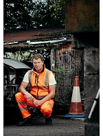 Yoko HV 006 Hi-Vis softshellová vesta 79.V006 hi vis orange Yoko HV 006 Hi-Vis softshellová vesta 79.V006 hi vis orange